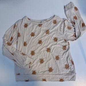 Kate Quinn Beetle Boxy Tee Top size 7Y